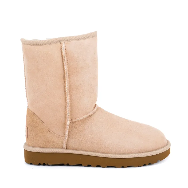 Ugg Classic Short II 1016223-SAN Kadın Bot Kum