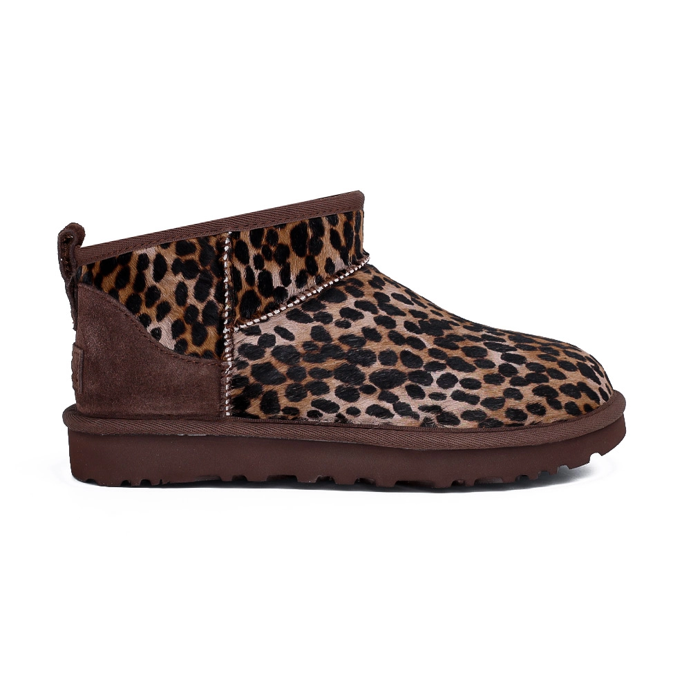 Ugg Classic Ultra Mini 1158328-BCDR Kadın Bot Leopar