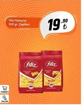 Filiz Makarna 500 Gr. Çeşitleri