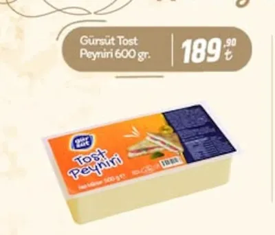 Gürsüt Tost Peyniri 600 Gr