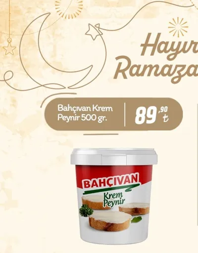 Bahçıvan Krem Peynir 500 Gr.