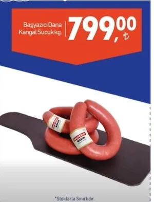 Başyazıcı Dana Kangal Sucuk Kg