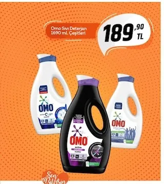 Omo Sıvı Deterjan 1690 Ml Çeşitleri