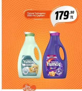 Yumoş Yumaşatıcı 2520 Ml Çeşitleri