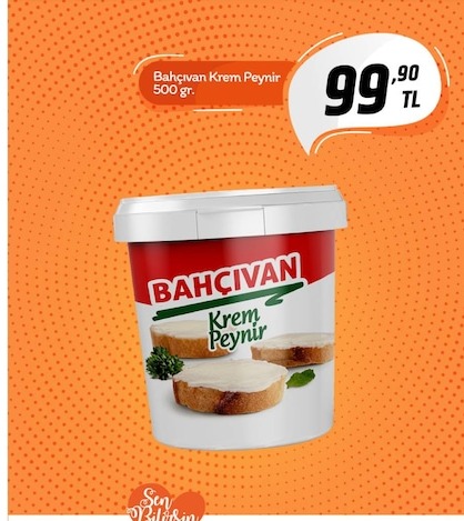Bahçıvan Krem Peynir 500 Gr