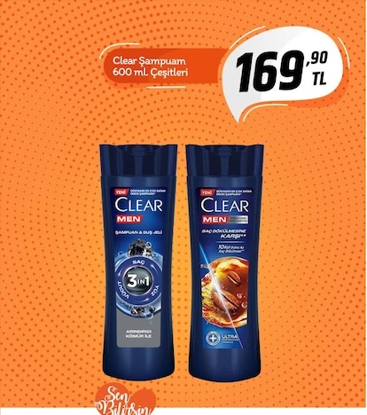 Clear Şampuan 600 Ml Çeşitleri