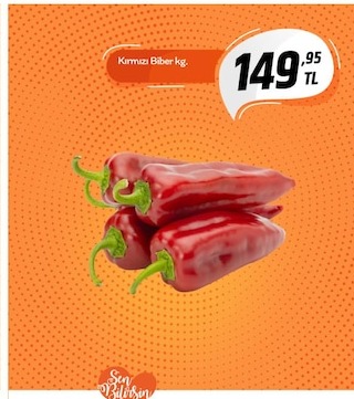 Kırmızı Biber Kg.