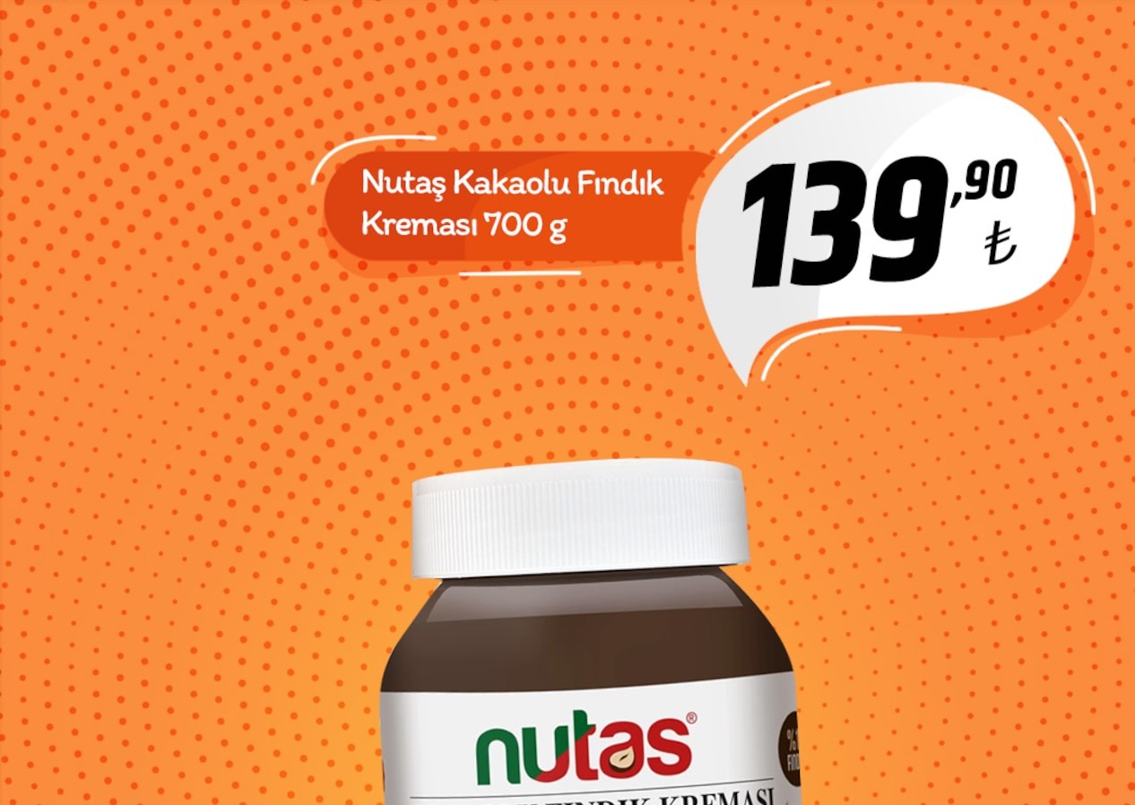 Nutella Kakaolu Findik Kremasi 700 G