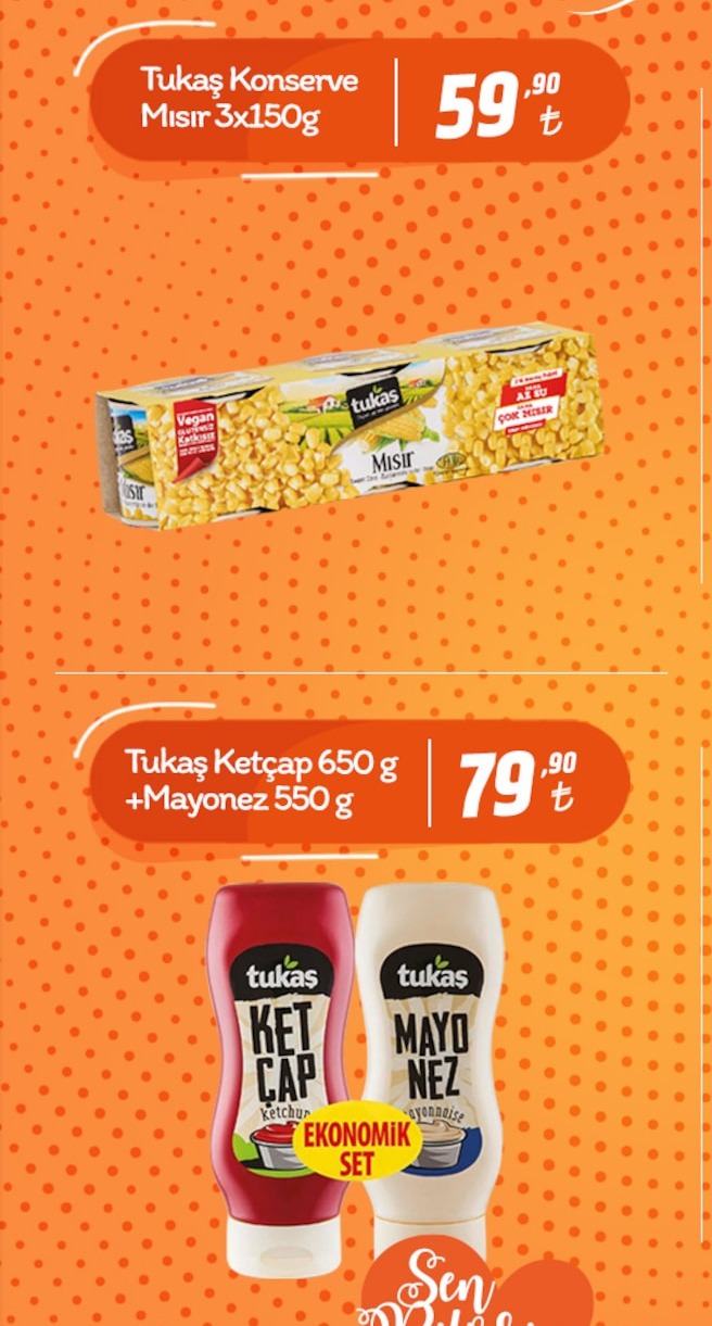 Tukaş Konserve Mısır 3X150G