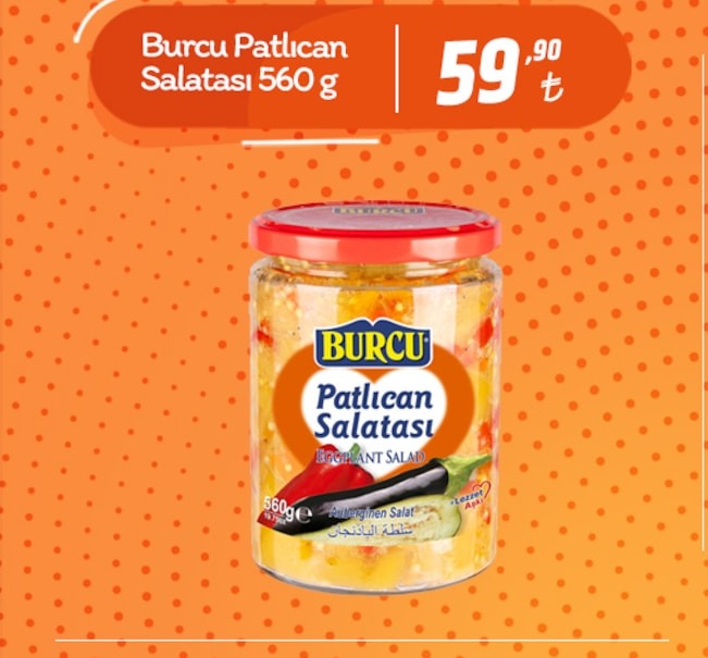Burcu Közlenmiş Patlıcan 540G