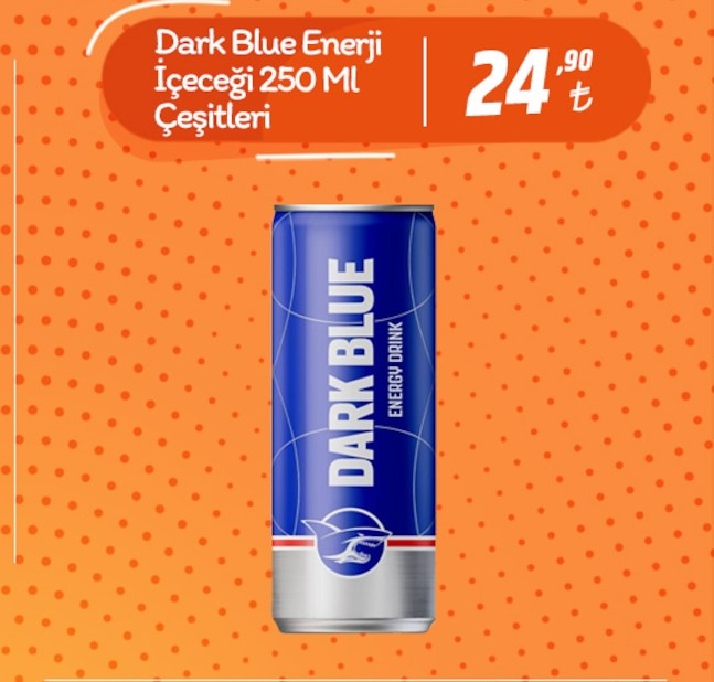 Dark Blue Enerji İçeceği 250 Ml Çeşitleri