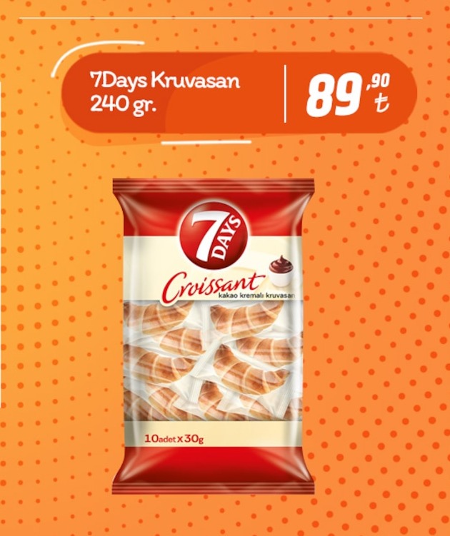 7Days Kruvasan 240 Gr