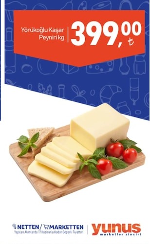 Yörüksüloğlo Kaşar Peynir 1Kg