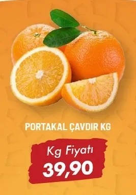 Portakal Çavdır Kg