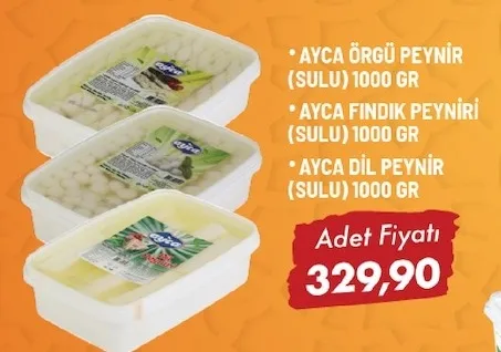 Ayca Örgü Peyni̇R (Sulu) 1000 Gr