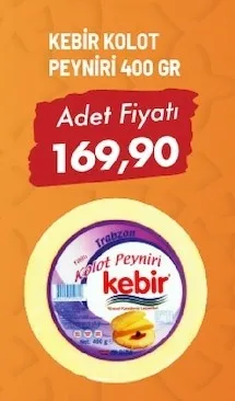Kebi̇R Kolot Peyni̇Ri̇ 400 Gr