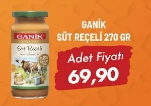 Gani̇K Süt Reçeli̇ 270 Gr
