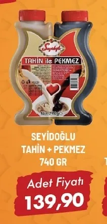 Seyi̇Doğlu Tahi̇N + Pekmez 740 Gr