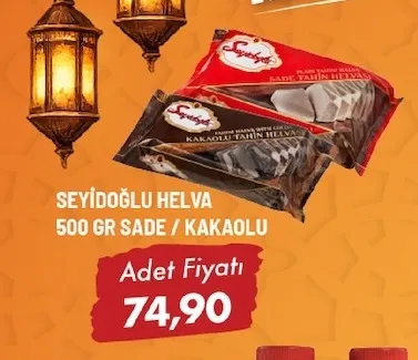 Seyi̇Doğlu Helva 500 Gr Sade / Kakaolu