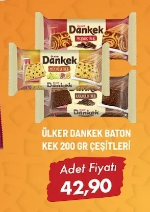 Ülker Dankek Baton Kek 200 Gr Çeşitleri