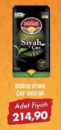 Doğuş Siyah Çay 1000 Gr