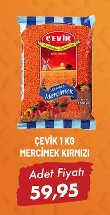 Çevi̇K 1 Kg Merci̇Mek Kirmizi