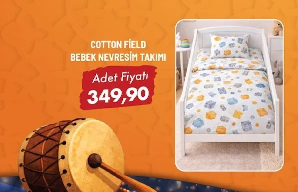 Cotton Field Bebek Nevresim Takımı