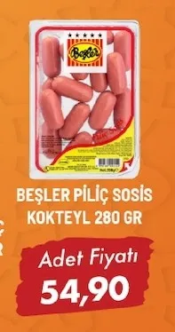 Beşler Pi̇Li̇Ç Sosi̇S Kokteyl 280 Gr