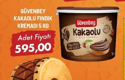 Güvenbey Kakaolu Findik Kremasi 5 Kg