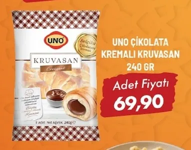 Uno Çikolata Kremalı Kruvasan 240 Gr