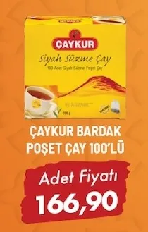 Çaykur Bardak Poşet Çay 100'Lü