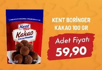 Kent Beringer Kakao 100 Gr
