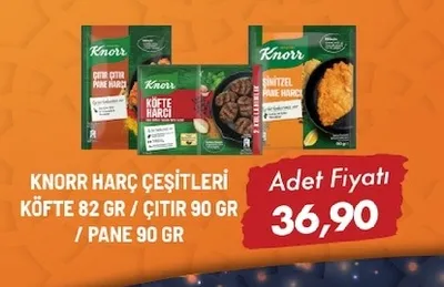 Knorr Harç Çeşitleri Köfte 82 Gr / Çıtır 90 Gr / Pane 90 Gr