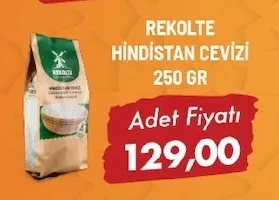 Rekolte Hindistan Cevizi 250 Gr