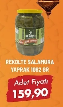 Rekolte Salamura Yaprak 1062 Gr