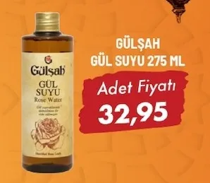 Gülşah Gül Suyu 275 Ml