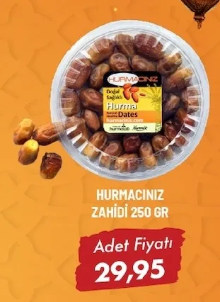 Hurmacınız Zahidi 250 Gr