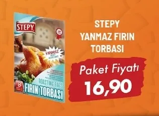 Stepy Yanmaz Fırın Torbası