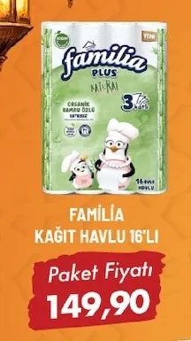 Fami̇Li̇A Kağit Havlu 16'Li