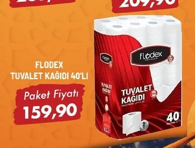 Flodex Tuvalet Kağidi 40'Li