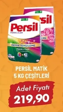 Persil Matik 5 Kg Cesitleri