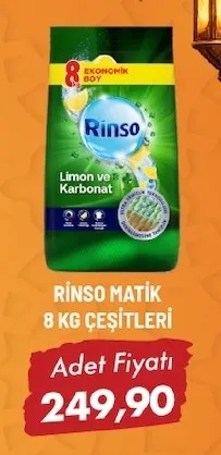 Rinso Matik 8 Kg Cesitleri