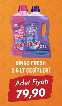 Bi̇Ngo Fresh 2.5 Lt Çeşitleri