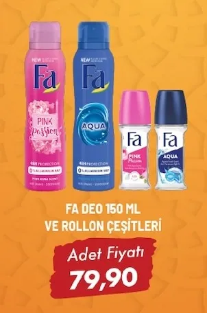 Fa Deo 150 Ml Ve Rollon Çeşitleri