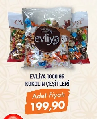 Evliya 1000 Gr Kokolin Çeşitleri