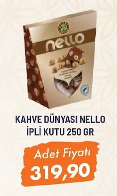 Kahve Dünyası Nello İpli Kutu 250 Gr