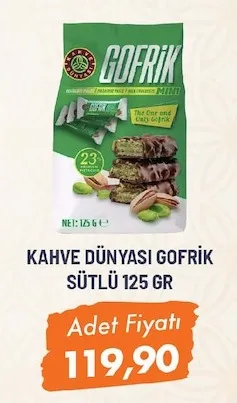 Kahve Dünyası Gofrık Sütlü 125 Gr