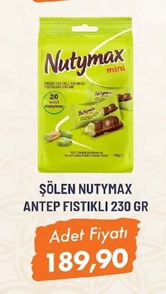 Şölen Nutymax Antep Fıstıklı 230 Gr