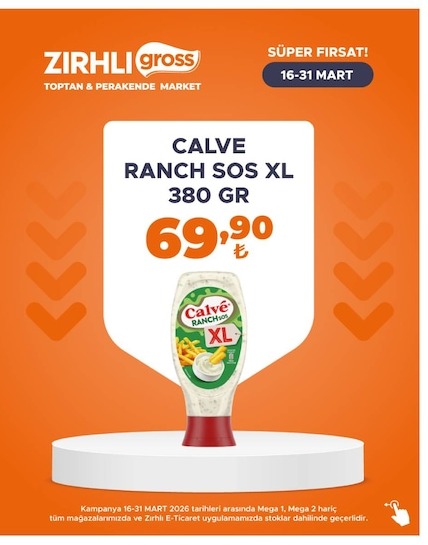 Calve Ranch Sos Xl 380 Gr