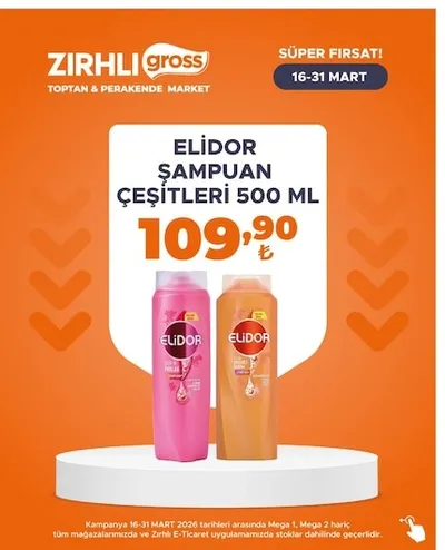 Elidor Şampuan Çeşitleri 500 Ml